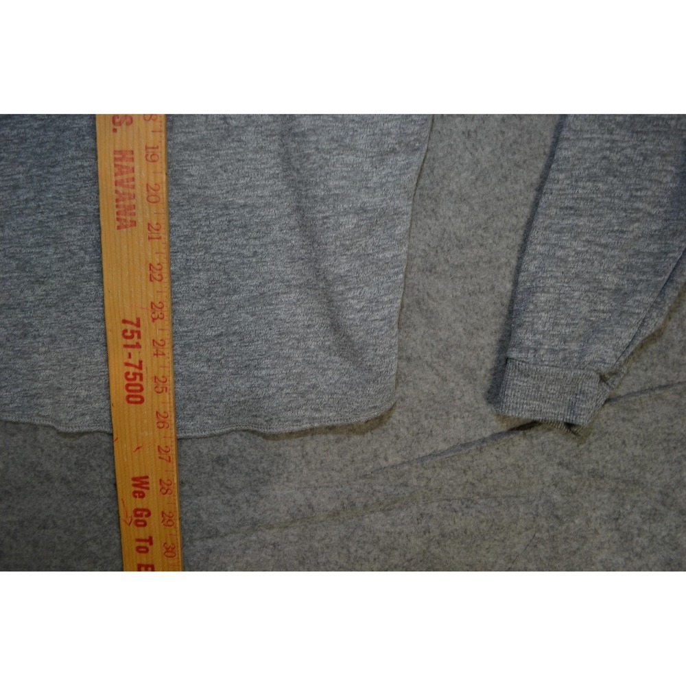 Marine Layer Shirt Mens Medium Gray Long Sleeve Henley Cotton Blend Made USA - Picture 16 of 16